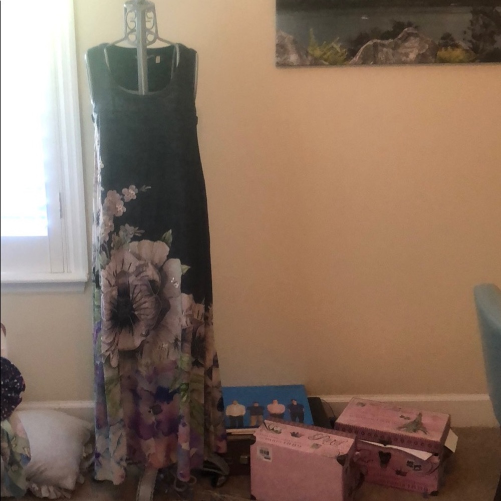 Floor length dress